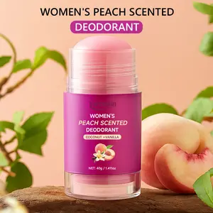 Peach Scented Deodorant Stick for Women – Portable, Long-Lasting Odor Protection, Refreshing & Gentle