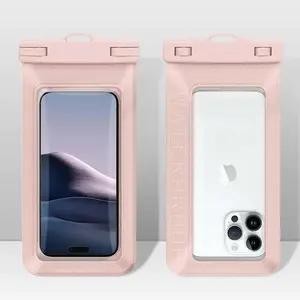 Waterproof Phone Pouch Case - [Easy Lock & Heavy Duty] IPX8 Water Proof Cell Phone Dry Bag for Beach, Gift Protector for iPhone 17 16 15 14 13 12 11 Pro Max Plus Air, Galaxy S25