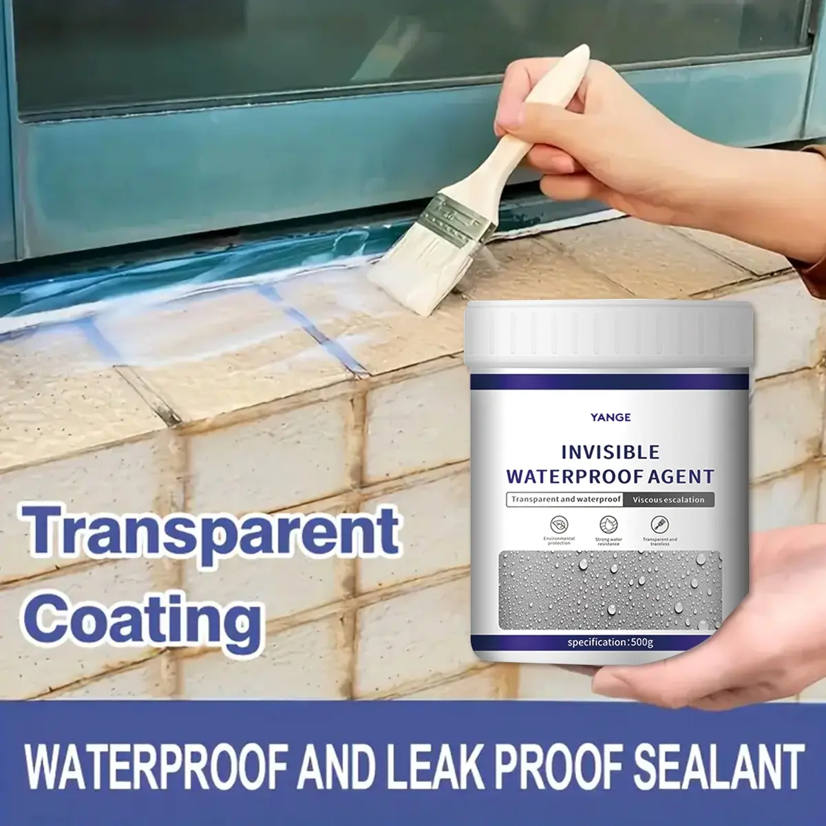 300g Invisible Strong Adhesive Waterproof Agent, Waterproof Insulating Sealant, Waterproof Anti-Leakage Agent, Invisible Waterproof Seal, Waterproof With Glue, Waterproof Glue