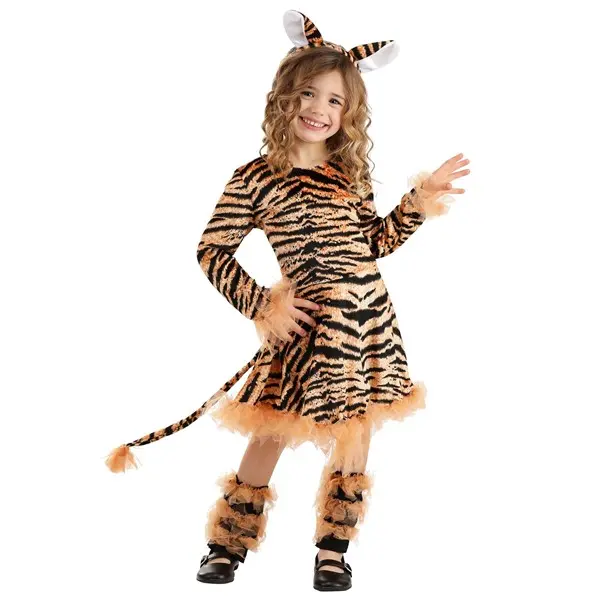 Snazzy Tiger Kid's Costume