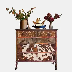 Large Decoupage Paper for Furniture Ranch Roamers - Redesign with Prima Decoupage Papers - Animal Print, Cowhide Print - Meaningful Gift for Home Decor