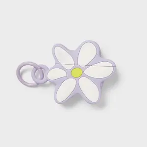 13047 NEW Heyday Soft Purple Flower Daisy AirPods Case Cover 3rd Generation Clip