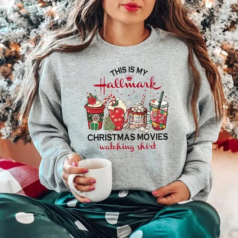 ShirtSquad Women's Relaxed Fit Long Sleeve T-Shirt, Casual 100% Cotton Graphic Crewneck for Everyday Holiday Wear, Round Crew, Bow, Lacy, Expandable, Round Neck, Crew Neck, Foldable, Halloween, Fabric, Lightweight