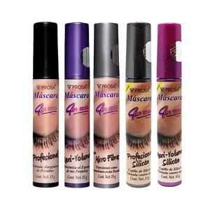 Prosa Viral 5 Pack - 4 in 1 Mascara Collection - Professional Silicone Brush for Natural Lash Definition & Longer Length - Makeup - Made in Mexico Waterproof