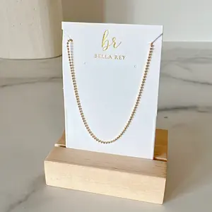 the Marlee necklace 18k gold filled non-tarnish