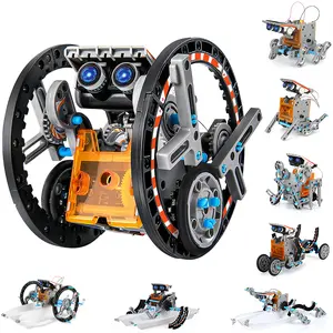13-in-1 Solar Robot Building Kit for Kids, Stem Projects for Kids Age 8-12, Educational STEM Science Toy, DIY Solar Power Building Kit, Robotic Set Toys Gift for Boys Girls 8-12 Years Old,Children's Day gifts, birthday gifts, Easter gift