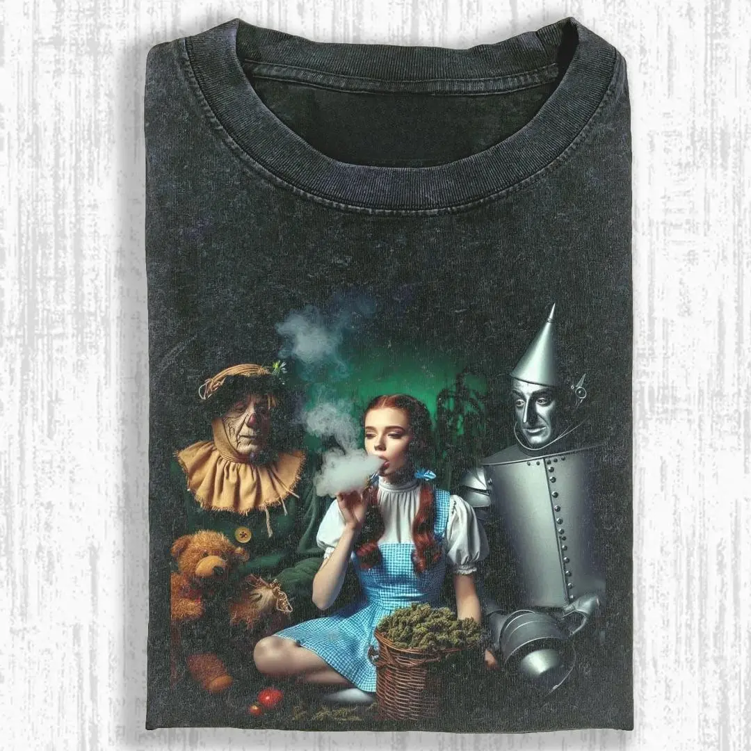 Retro Fantasy Wizard Inspired Graphic Tee, Magical Vintage Movie Style Unisex T-Shirt