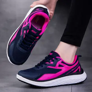 2026 New Women's Fashion Sports Shoes Outdoor Non-Slip Wear-Resistant Running Lightweight Shock-Absorbing Indoor Fitness Soft-Soled Comfortable Jogging Sneakers Resilient Impact-Resistant Casual Footwear with Wide Toe Design