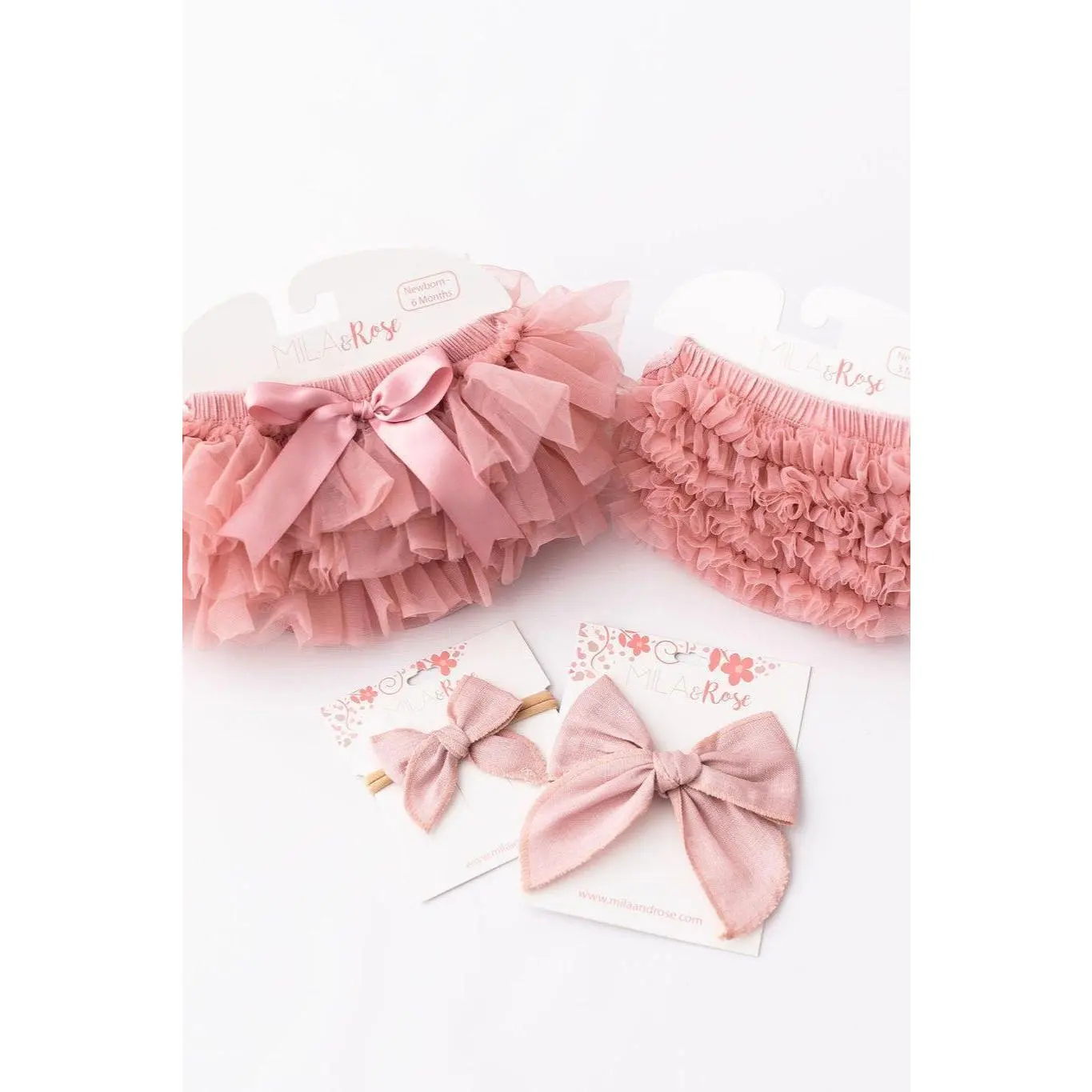 Vintage Pink Ruffle Tutu Bloomer