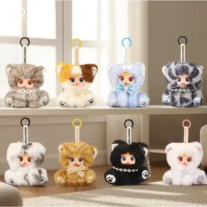 843. MM Milk Candy Naughty Cat Pendant Series Plush Blind Box