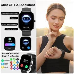 Ntaanoo T70/P66/T30 Smartwatch HD Display, Wireless Call & Message Alerts, AI Chatbot, 110+ Sport Modes, Multifunctional Touchscreen for Men & Women