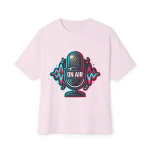 On Air Microphone Tee | Social Media Live Stream Shirt