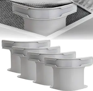 Heavy Duty Bed Sheet Holders for Corners-4 Pack Lock Sheet Clips,Secure Fitted Sheets Firmly on All Mattress Sizes，Lock Sheet Holders Keep Sheets Tight Heavy Duty Bed Sheet Holder，Christmas gift bed sheet strap