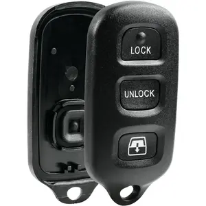 Key fob keyless entry remote shell case & pad fits Toyota 1999-2009 4Runner/2001-2008 Sequoia