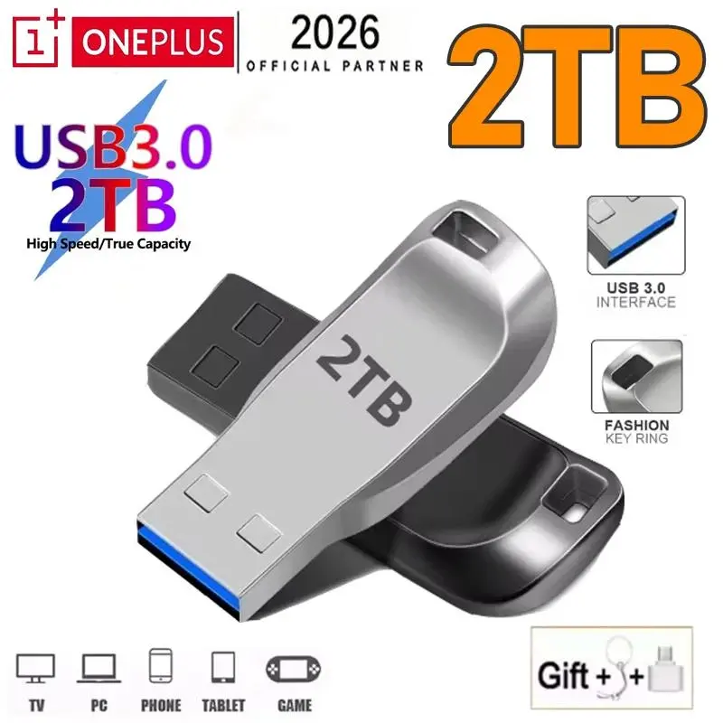 OnePlus Flash Drive USB 3.0 High Speed Metal Pendrive Stick Portable Drive Waterproof Memoria Storage 8GB U Disk Memory Stick