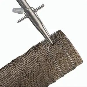 212 MAIN Volcano Wrap Cable & Wire Protection (VWN1.00BA100) - Basalt Fiber Thermal-Proof Cable, 1 in. Nominal, 100 ft. for Harsh Outdoor & Cycling Environments