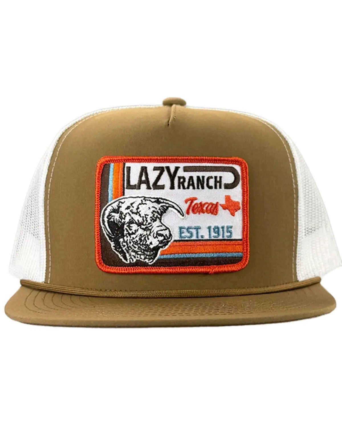 Lazy J Ranch Wear Men's Ranchwear Men'S Rio Grande Ball Cap - Cbrnwht4-Riog