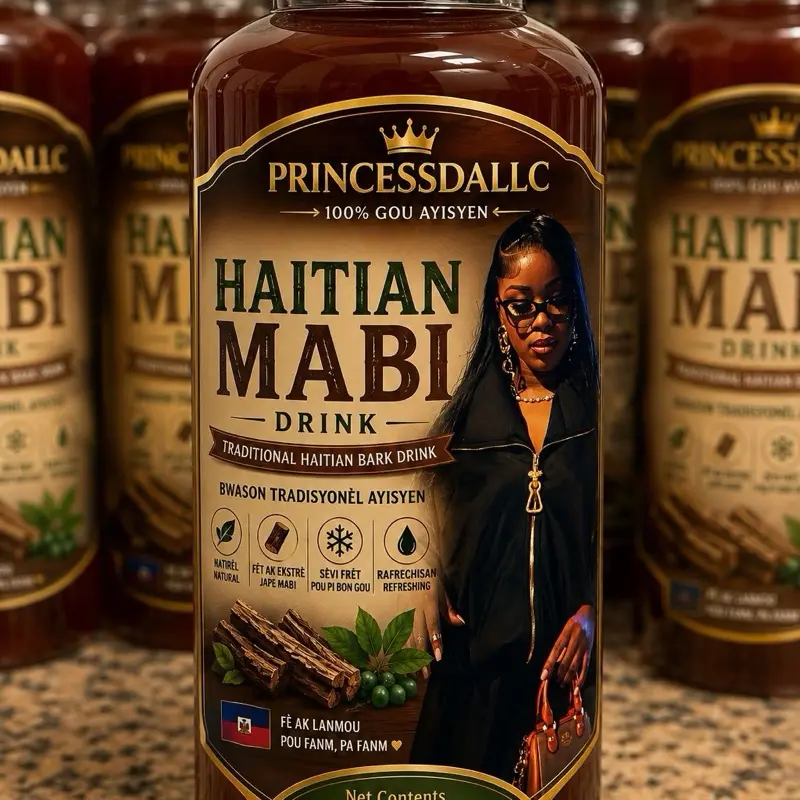 Haitian Mabi Traditional Fermented Beverage, Authentic Caribbean Cultural Drink