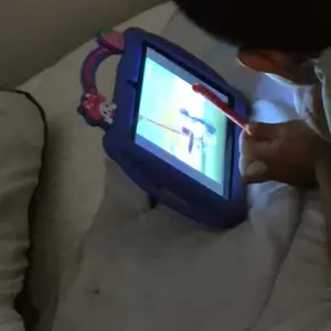 [TikTokShopSpringGlowUp] PRITOM Kids Tablet 7 inch Android 13 Bluetooth WiFi HDScreen with Protective Case Parental Control System Dual Cameras Pre Installed Educational Apps Ideal Learning Tablet for Boys and Girls Pink Blue Best Gift For Kids