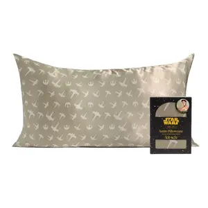 Star Wars™ & Kitsch Satin Pillowcase in Rebel Alliance - King