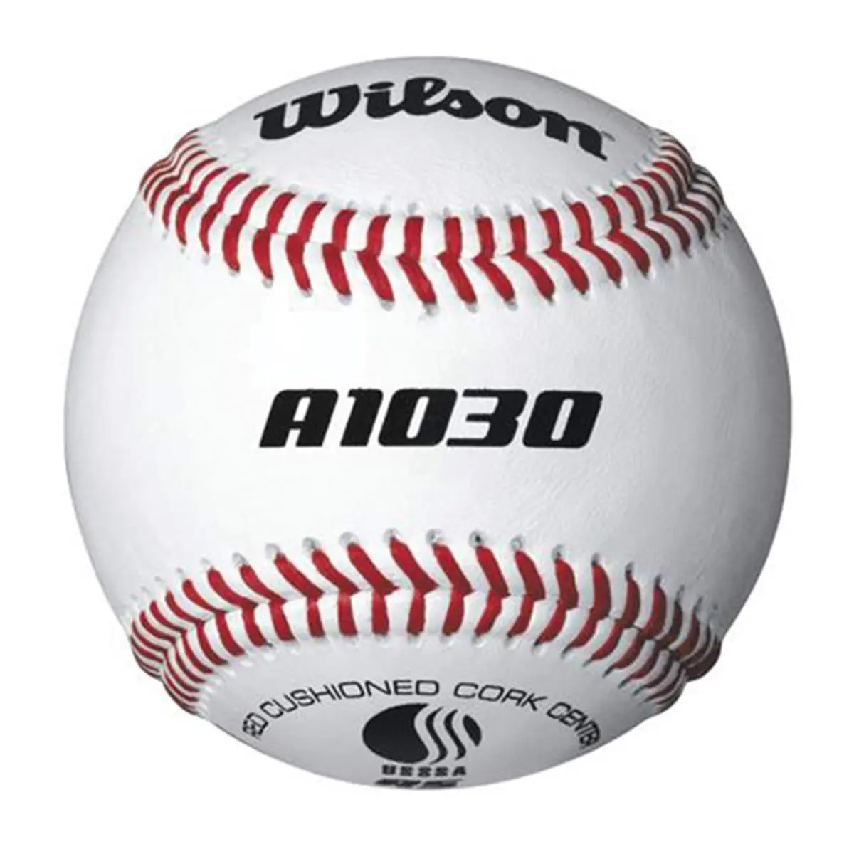 Wilson Regulation Size USSSA Approved Leather Baseballs - 1-Dozen Bucket, Full Grain Leather, Cushioned Cork Core, Raised Seam Practice Sports & Outdoor Game Balls, Ball Set, Regulation Size Baseballs, Sportsball, Gray Wool Yarn, Training Ball Baseballs