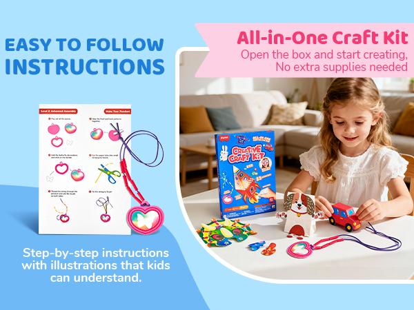 JoyCat Scissor Skills Activity Book, 4 Progressive Levels to Learn Cutting for Kids, 27 Fun Crafts with Child-Safe Scissors, Develop Fine Motor Skills, Ideal Christmas Gift & Arts and Crafts