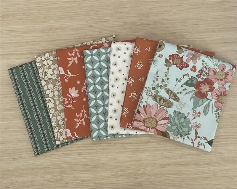 Morning Latte FQ Fabric Bundle (7)