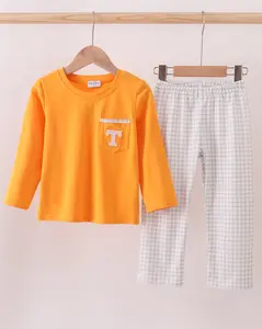 Tennessee Pride Gingham Boy Pants Set
