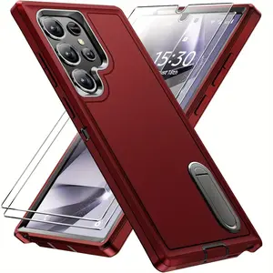 Full Protection Mobile Phone Case Cover for SamSung for Galaxy S26 Ultra S25 Ultra S24 Ultra S23 Ultra S22 Ultra S25 Plus S23 FE A13 A14 4G/5G A15 5G A16 5G A36 5G A56 5G with 2 sheets membranes