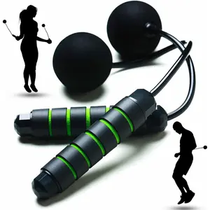 Weighted Cordless Jump Rope - Adjustable Length Ropes Ropeless Jump Rope For Beach Body - Eliminate Dad Bod With Indoor Jumprope - Cordless Jumping Rope Great For Improving Fitness In Small Spaces