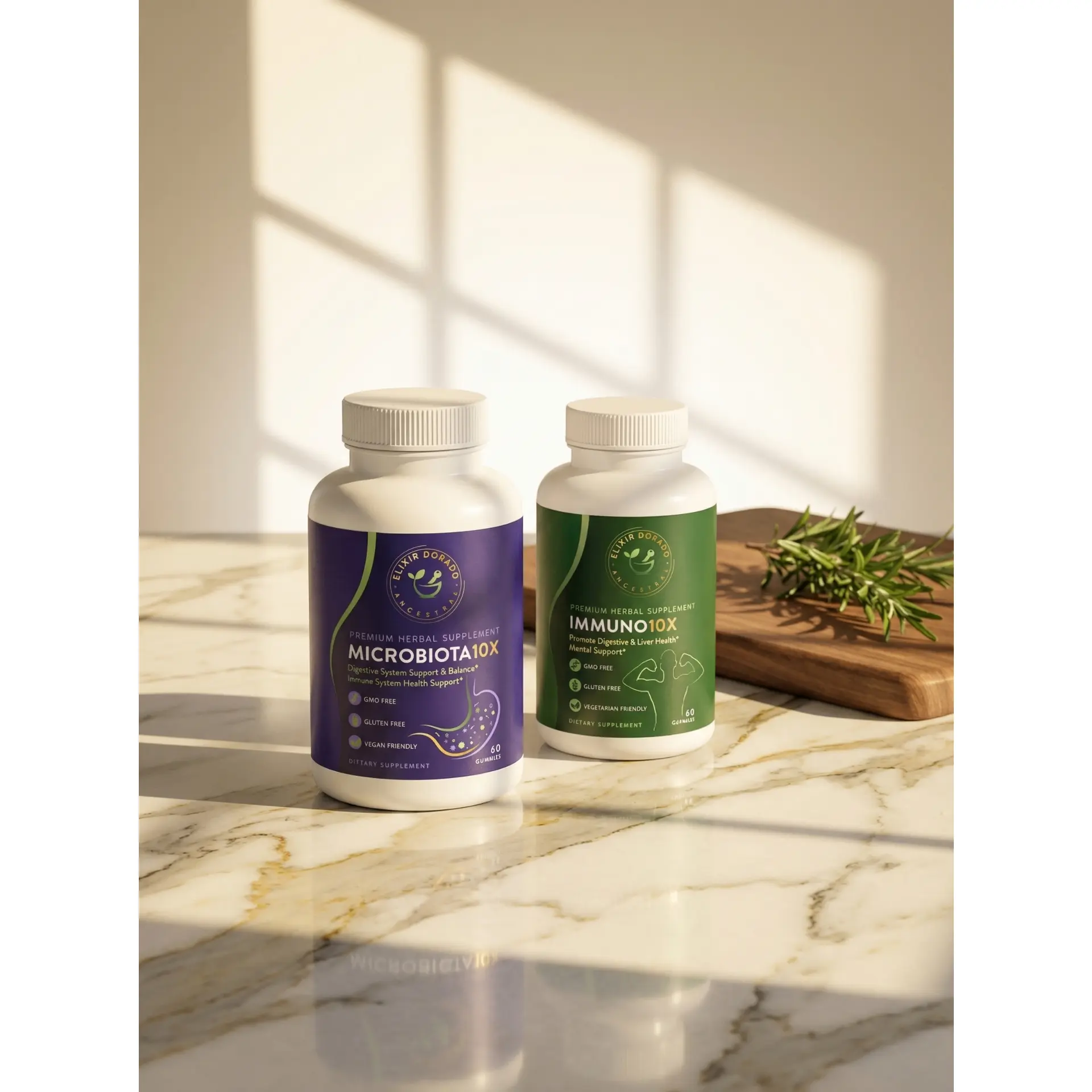 Immuno 10X + Microbiota 10X — 3 Month Bundle