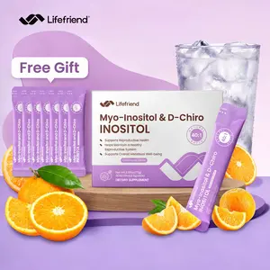 Lifefriend Hormone Balance Drink Mix for Women – Inositol Powder Calamansi Flavor Drink with 2000mg Myo-Inositol + D-Chiro 40:1 Ratio, Vitamin D, Folate, Cycle Support, Energy & Mood