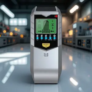 5-in-1 High-Precision Wall Scanner Detector: Multi-Mode Deep Sensor with LCD Digital Display - Portable Handheld Tool for Detecting Metal, Wires, Pipes in Home DIY & Construction - Real-Time Locating & Safe Pipeline Inspection