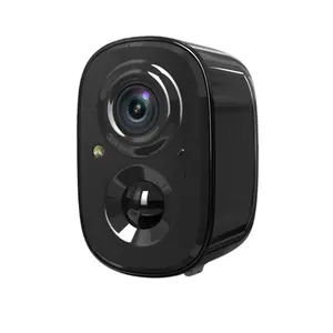 VicoSafe CG6 Black Wireless Security Camera - Full HD 1080P WiFi Camera, 360° Rotation, Night Vision, IP65 Waterproof, Compatible with Vicohome App