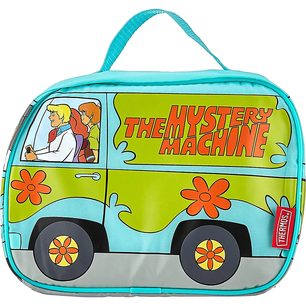 Thermos Kid's Reusable Insulated Novelty Soft Lunch Box - Scooby-Doo Mystery Machine, Insulated Lunchbox