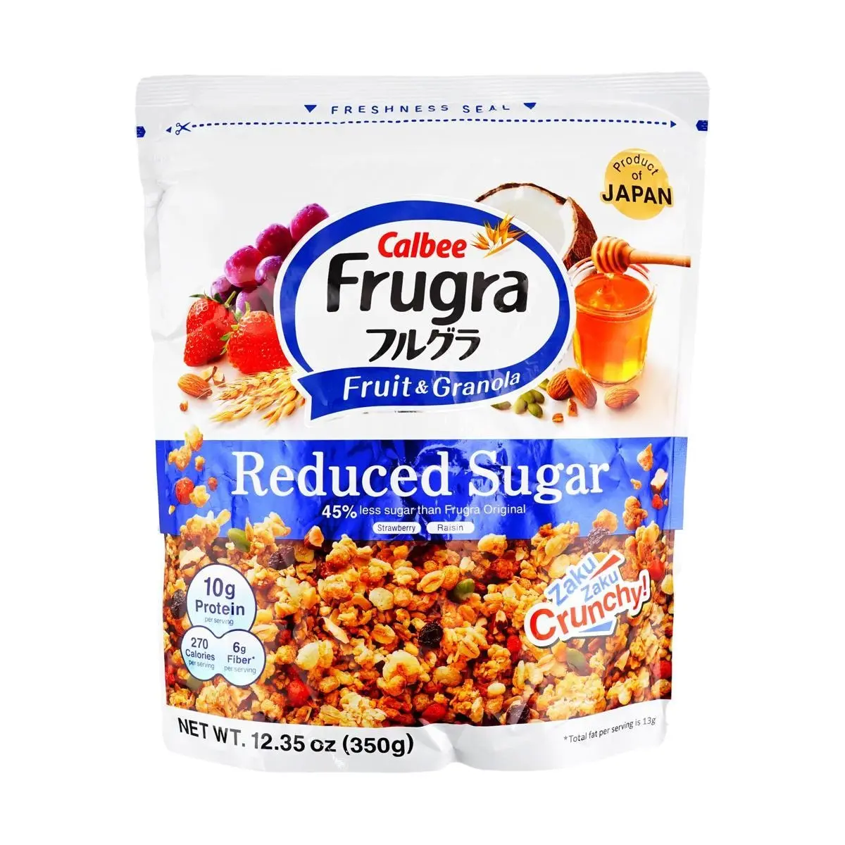 CALBEE Frugra Low Sugar Fruit Granola Oatmeal 12.3oz Instant Meal Replacement