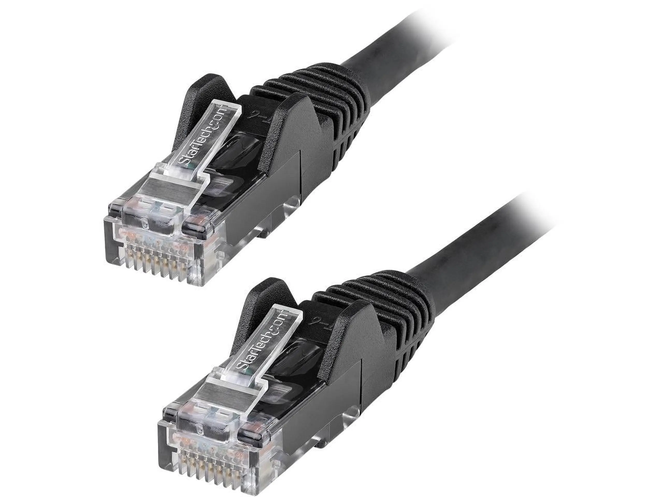 StarTech N6LPATCH25BK 25 ft. CAT6 Ethernet Cable - Low Smoke Zero Halogen, Black