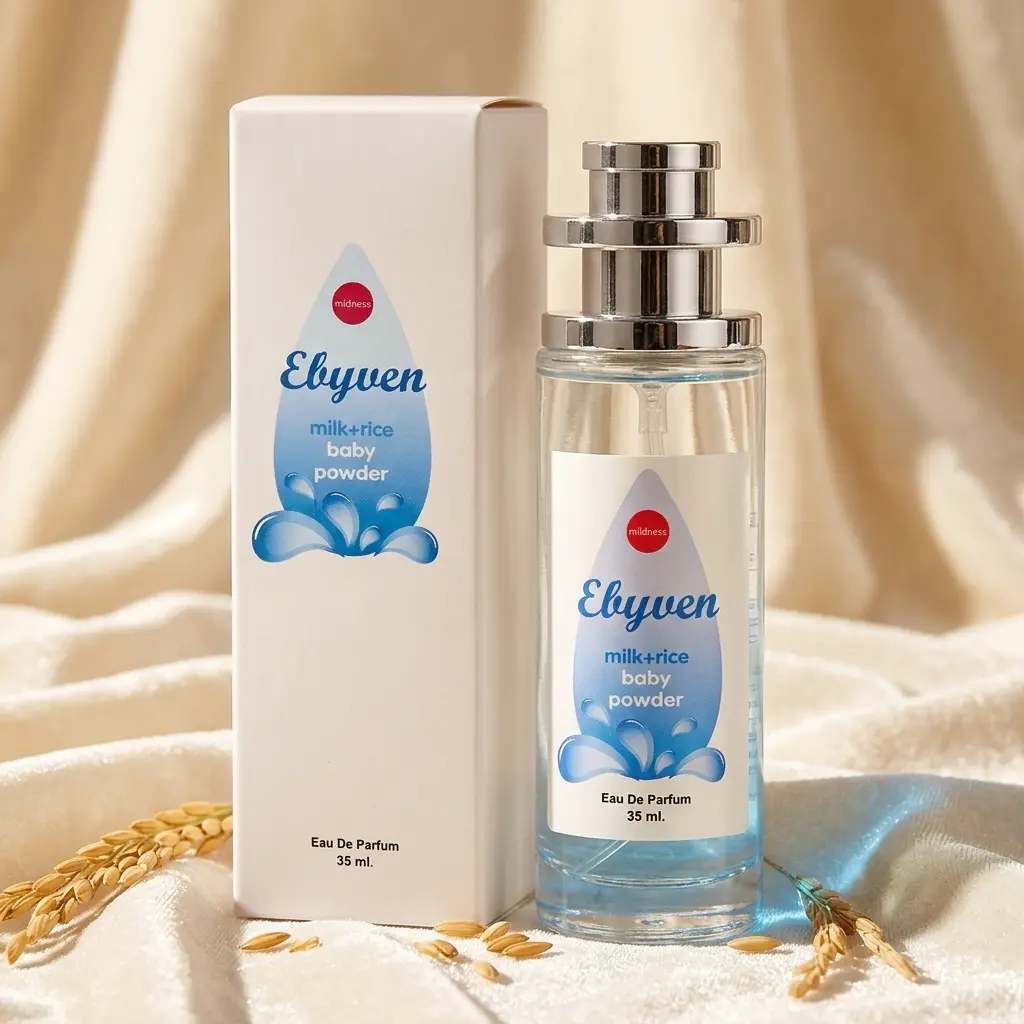 EBYVEN Baby Tower Perfume Body Mist for Women, Milky Rice Scent Fresh EDC, 1.18 fl oz (35ml) Single Item Perfumes for Women, Adults Daily Wear Beauty & Personal Care Fragrance, Natural, Liquid, All-Natural, 1 To 1.9 Fl Oz, Regular Edition, Milk Rice, Spra