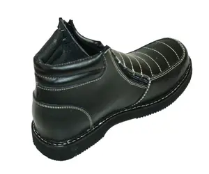 Men’s Genuine Leather Work Boots – Comfortable, Durable, Made in Mexico – Zipper Closure