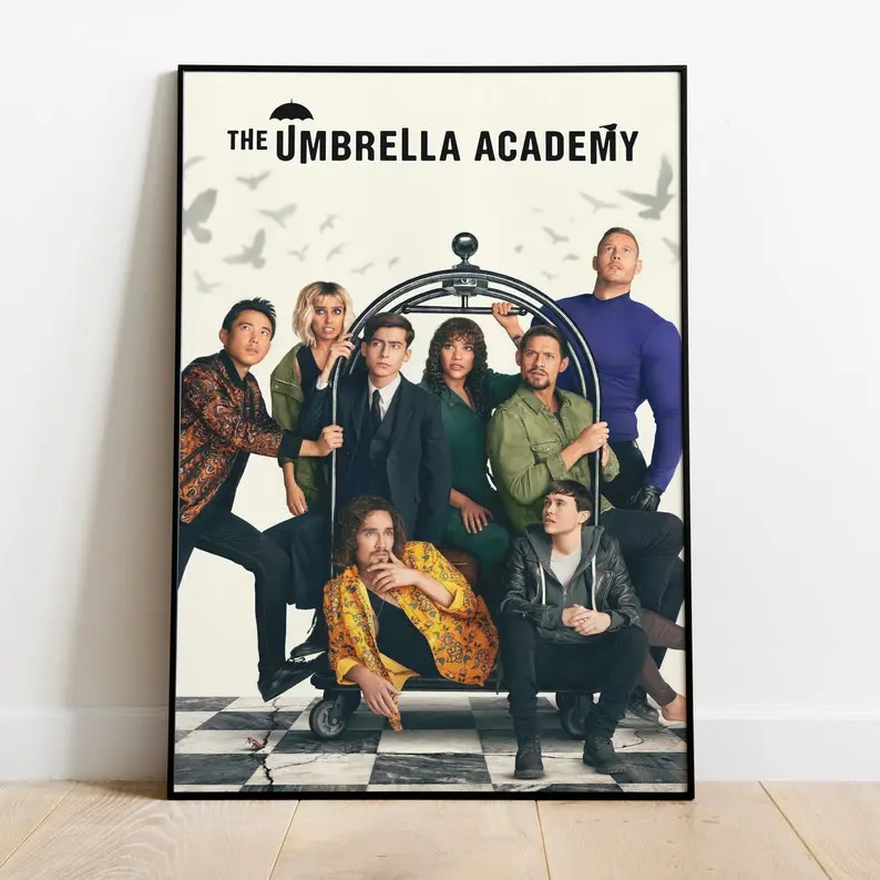 Umbrella Academy Poster, Wall Art & Fine Art Print, Home Decor, TV Series Poster Gift 2