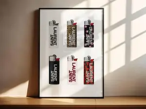 Vintage Retro Print, Trendy Wall Art Decoration