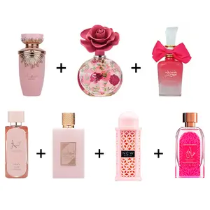 HAYA + Layaan + BINT HOORAN ROSE PASSION + Hayaati Exotic + HAYAATI FLORENCE + AMEERAT AL ARAB PRIVE ROSE + NOW Women -- 7 PIECE BUNDLE Edp Sprays Middle Eastern Fragrance