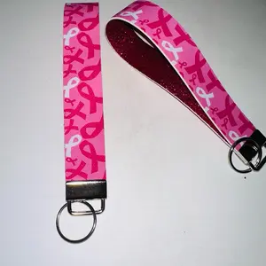 Lanyard Keychain breast cancer