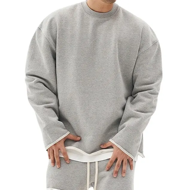 New Muscle Fitness Brothers Men's Sweater Loose Sports Casual Style Autumn and Winter Running Training Large Size Pullover