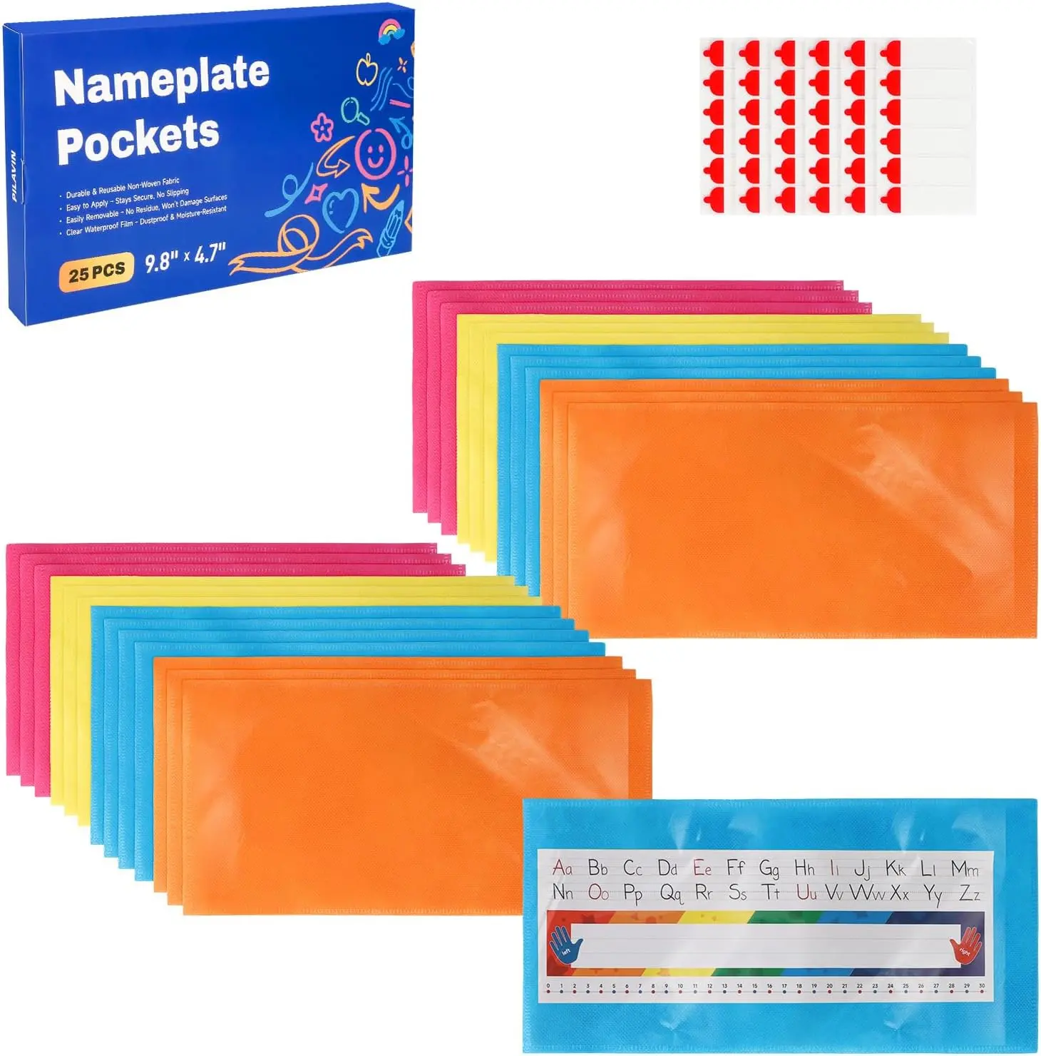 Name Tag Pockets for Desks