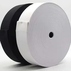 Elastic Bands for Sewing - Flat Elastic Rubber Bands in Black And White, Suitable for Clothing, Pants, And DIY Fashion Accessories.