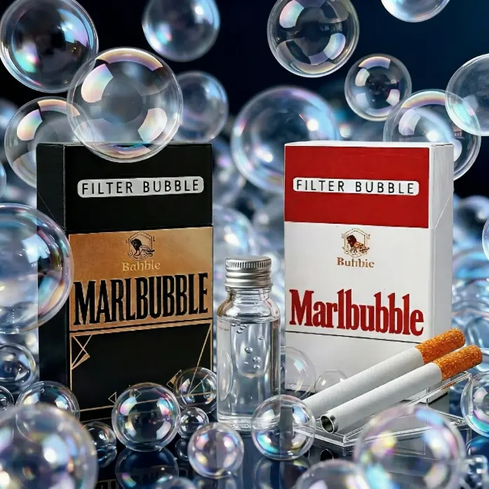 Unisex Mini Fake Cigarette Pack Blower Toy  Bubble Sticks Stress Relief Item for Adults, Birthday Gift, Toys & Mini Gifts for Holiday Celebrations