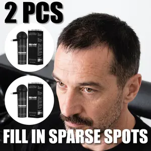 Adglamful Hair Thickening and Fibre Powder Integrated Kit 2-Size Set Natural Root Hair Loss Concealer Suitable for Both Men and Women Hair styling powder, dry hair spray, puffy powder hair care