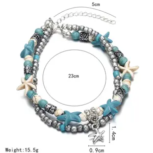 starfish anklets
