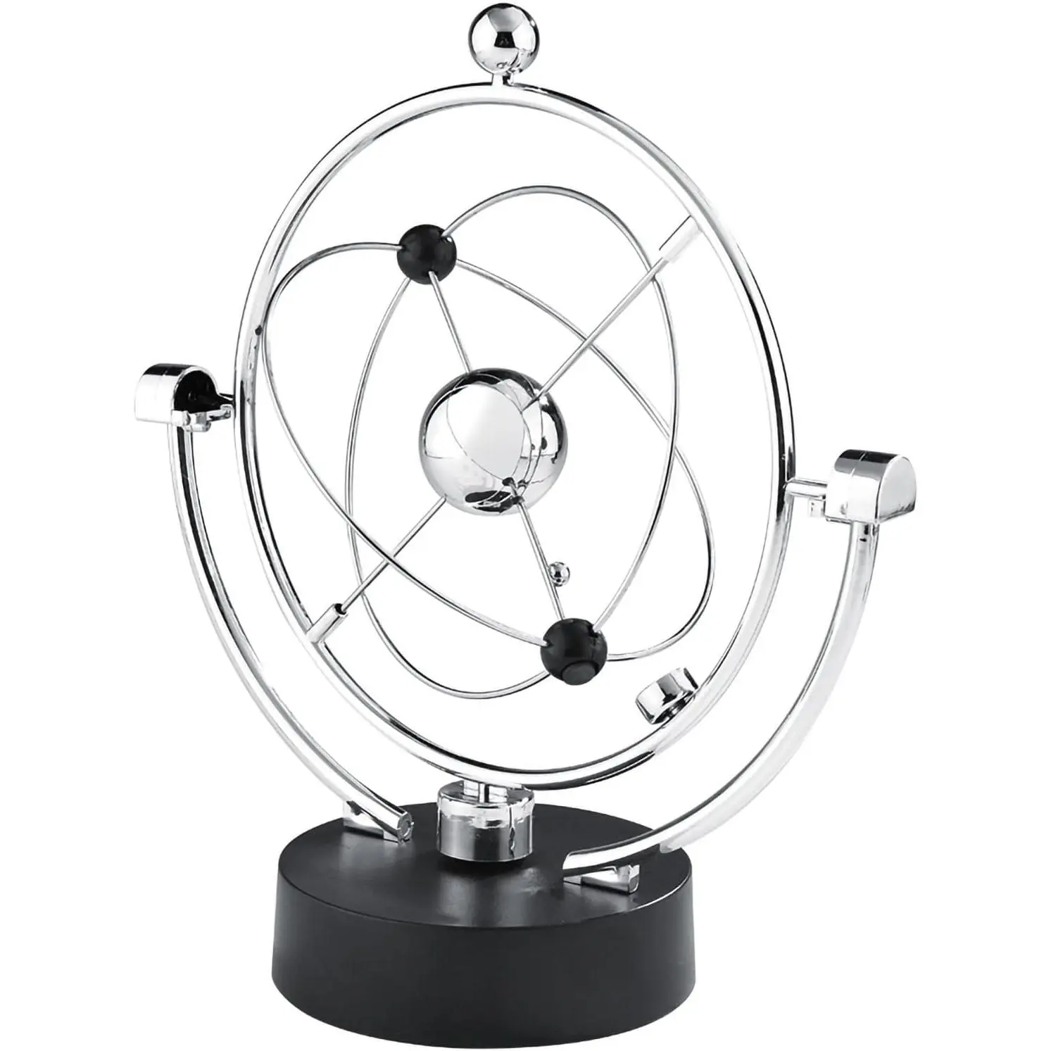 Perpetual Motion Machine, Celestial Orbital Balls| Desk Ornament for Home & Office, Stress Reliever, Physics Educational Gift